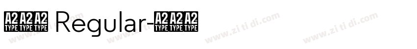 ふい字 Regular字体转换